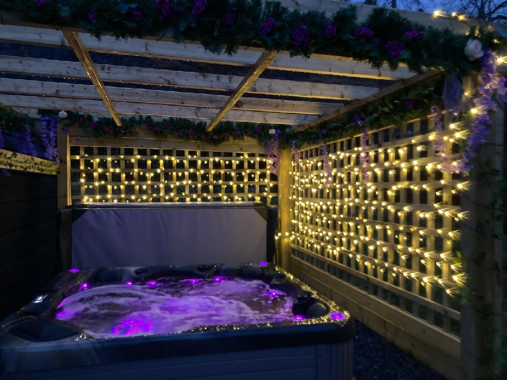 Hot Tubs with views at  Crossgate Luxury Glamping in the Lake District